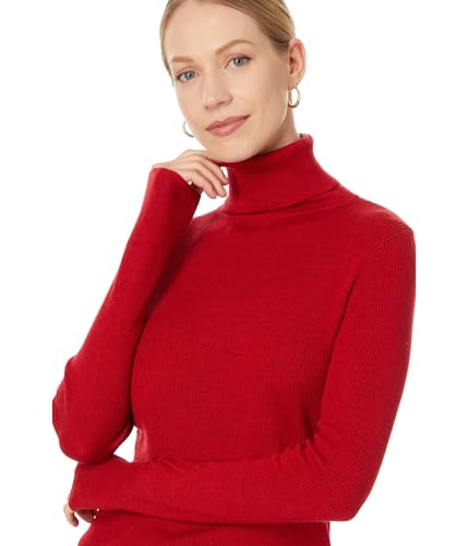 Pendleton Women's Rib Merino Turtleneck3