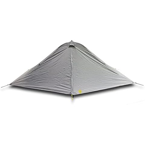 Six Moon Designs Lunar Duo Outfitter 2 Person Ultralight 57 oz | 1600 g Gray Hiking|Backpacking Tent. The Outfitter Provides unsurpassed Space, Comfort, and Durability at The Perfect Price. Cover