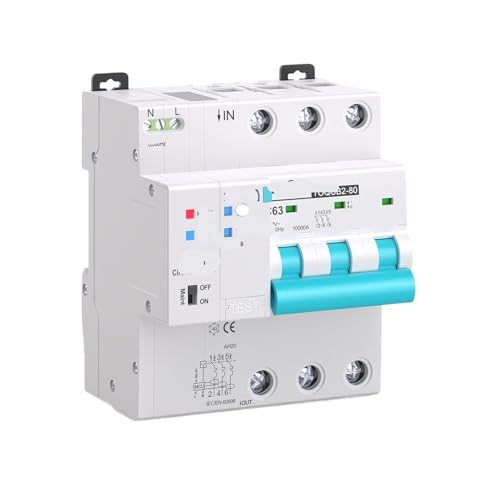 Disjoncteur TOQCB2-80 3P haute performance pour installation électrique durable