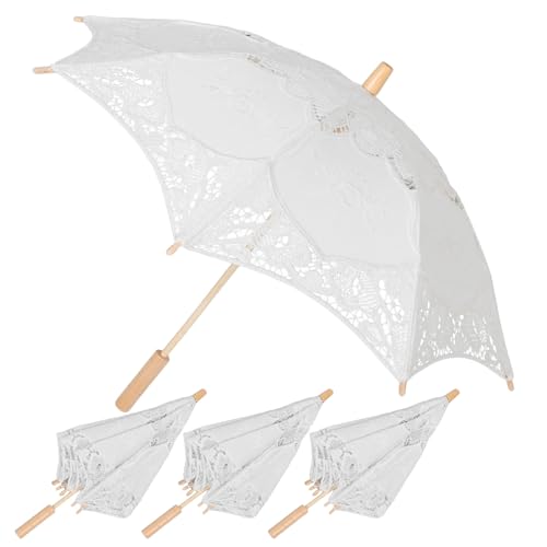 Parasol dentelle blanche de mariage et photobooth chic pour vos cérémonies laïques en extérieur