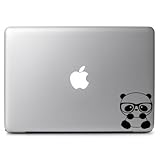 Panda Nerd Vinyl Sticker Skin Decal, Die cut vinyl decal for windows, cars, trucks, tool boxes, laptops, MacBook - virtually any hard, smooth surface