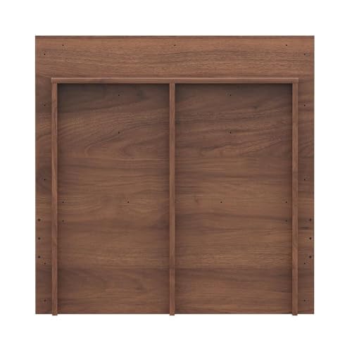 Image of Wakefit Bed | 3 Yr Warranty | Single Size Bed, Non-Storage, Sturdy Construction, Density: 680-750 kg /m, Termite & Borer Resistant, Fits Mattresses Up to 8 inches (Nyra 78 x 36 - Columbian Walnut)
