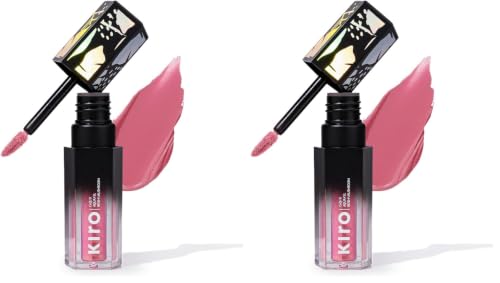 Image of Kiro Velvet Souffle Soft Matte Liquid Lipstick - Pink Truffle, 5ml | Hydrating, Weightless Mousse Texture | High-Pigment, Long-Lasting Matte Finish (Pack of 2)