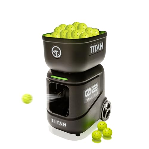 Titan ACE Pickleball Machine with Invertible Hopper...