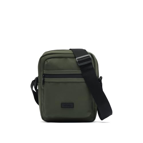 MISAKO Fernando bolso bandolera pequeño en nylon Hombre - Fernando Verde 21x16x7cm