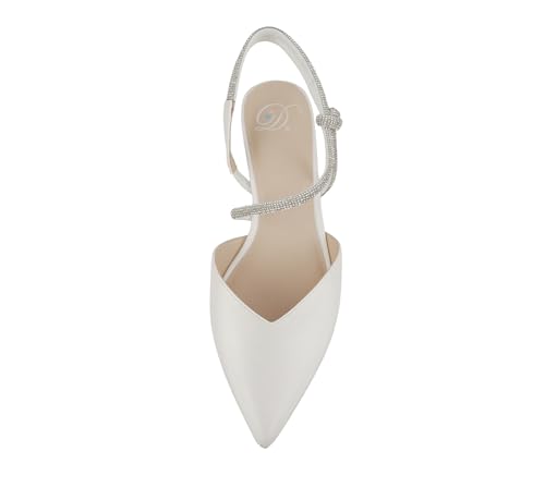 Image of Delicious Victoria ~ Women Pointed Toe Slingback Flat Bridal Dress Pumps