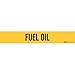 Brady 7115-1HV, 93408 Self-Sticking Vinyl Pipe Marker, (Pack of 25 Cards)