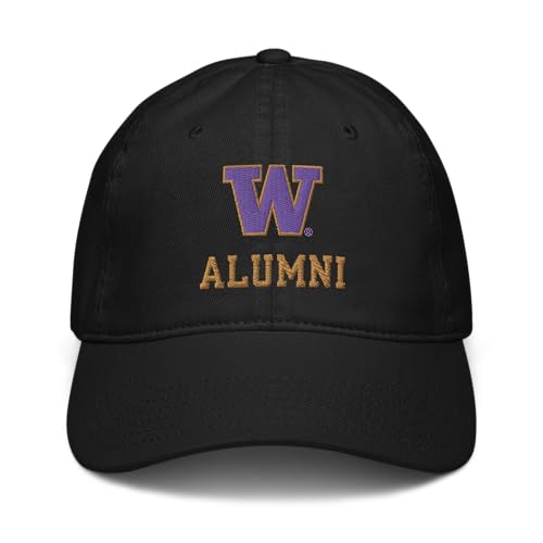 Gorra ajustable de béisbol oficial Washington Huskies Alumni miniatura 2