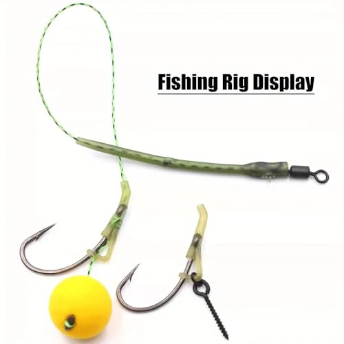 Accesorios de pesca para carpa, kit de 100 piezas miniatura 6