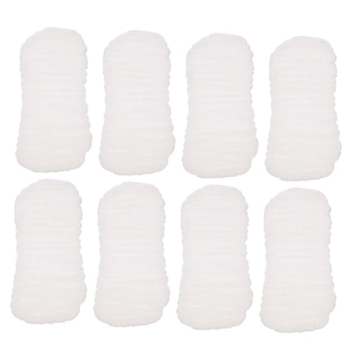 MOLUCKFU Diaper Liners 8pcs Baby Reusable Diapers Liners Washable Cotton Newborn Infant Comfort Leak-Proof