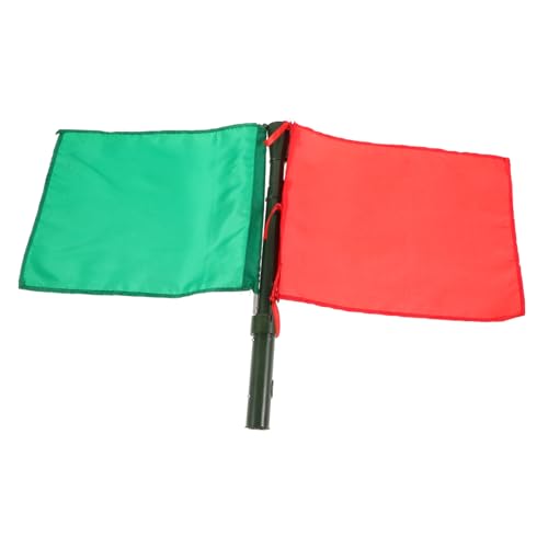 OSOLADY Racing Conducting Flag Handheld Signal Flag for Referees Sports Equipment