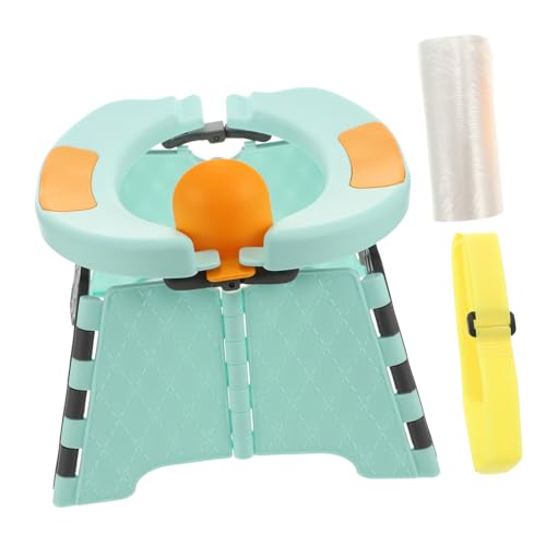 BESPORTBLE 1 Set Portable Folding Potty Seat for Travel Material for Camping and Car Use Essential for Potty Training and Stable Design