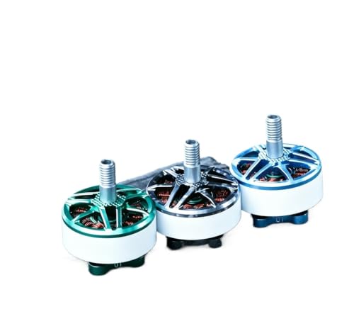 Motor sin escobillas V2207 V2 KV2550 para cuadricóptero FPV azul 6