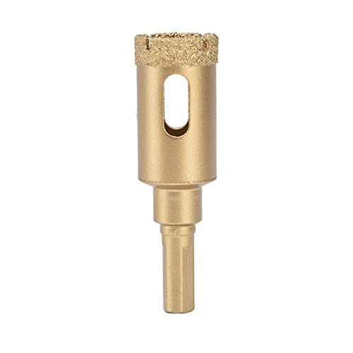 Broca para azulejos 20 mm con punta de acero y recubrimiento de diamante