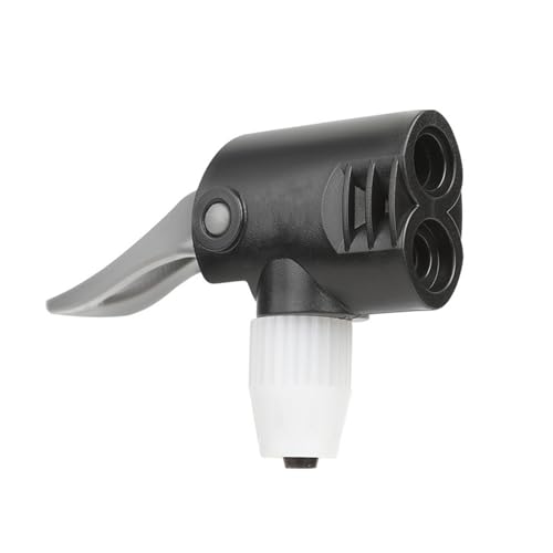 Adaptador de bomba de aire de doble cabeza, válvula de boquilla de bicicleta, adaptador de manguera de ajuste rápido, piezas de inflador de bicicleta de carretera