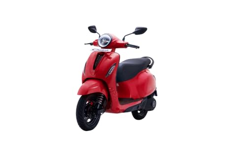 Image of Chetak C3001 by Bajaj Auto High Speed Electric Scooter with charger - Racing Red - Ex-Showroom