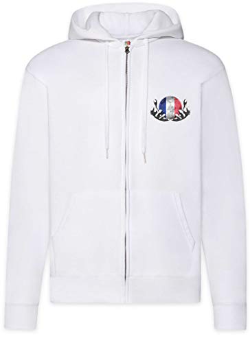Sweat à capuche foot magic ball zip pour homme Urban Backwoods