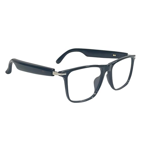 Smart Glasses for Men Women, Bluetooth Audio Glasses with Open Ear Design, Wireless Headphones, Hands-Free Calling, Voice Assistant Support, IP67 Waterproof, 6H Playtime for Working Relaxing