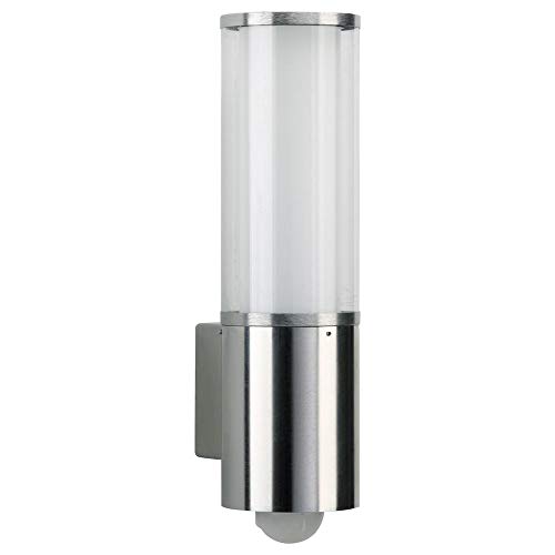 Preisvergleich Produktbild Albert Außenwandleuchte, Glas, E27, weiß, 14.5 x 0 x 40 cm