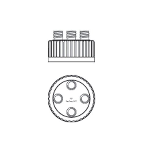 Insert f/Screw Cap GL 18, 3,2 mm