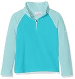 Contenido: 1x Columbia Glacial Jersey polar para niña con media cremallera, Material: 100% Microfibra de poliéster ligera, Color: Geyser/Spray, Talla XS, 1556945