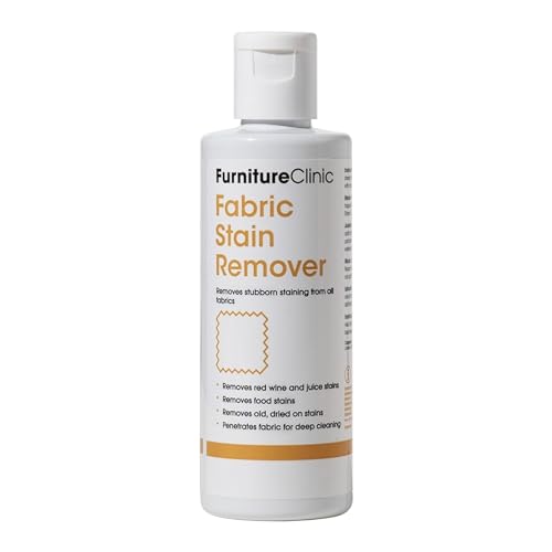 Furniture Clinic Removedor de manchas de tela, limpiador para alimentos frescos o secos, bebidas y manchas difíciles, limpia eficazmente telas de tapicería como alfombras, asientos de coche, sofás,