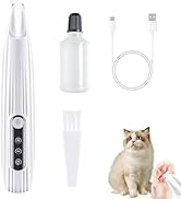 Pet Hair Trimmer With Led Light, 2024 New Pet MicroPrecision Trimmer Multifunctional Cat Dog Claw...