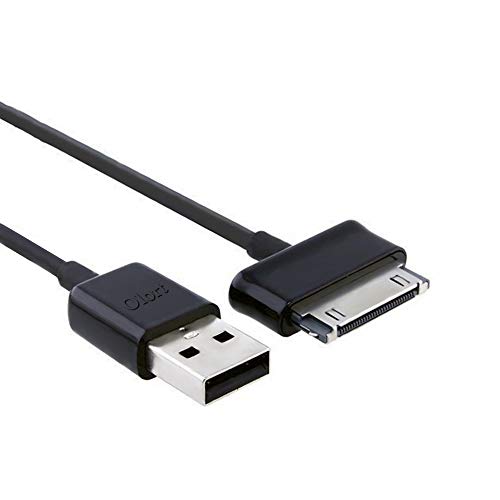 Olort 30 pin USB Charger Cable for Samsung Galaxy Tab 2 10.1/7.0; Tab 10.1/8.9, 7.7/7.7 Plus; Note 10.1 GT-N8000, GT-P7510/ 5100/3100 Charging Cord