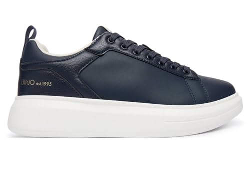 Baskets Homme Big 05 Blue LIU JO, chaussures élégantes pour vos sorties urbaines