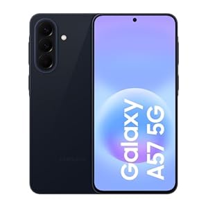 Samsung Galaxy A57 5G, Schlankes AI-Smartphone, Awesome Intelligence, 256 GB Speicherplatz, 50 MP Weitwinkel-Kamera, Bis zu 2 Tage Akkulaufzeit, IP68, Awesome Navy, 2,5 Jahre Herstellergarantie