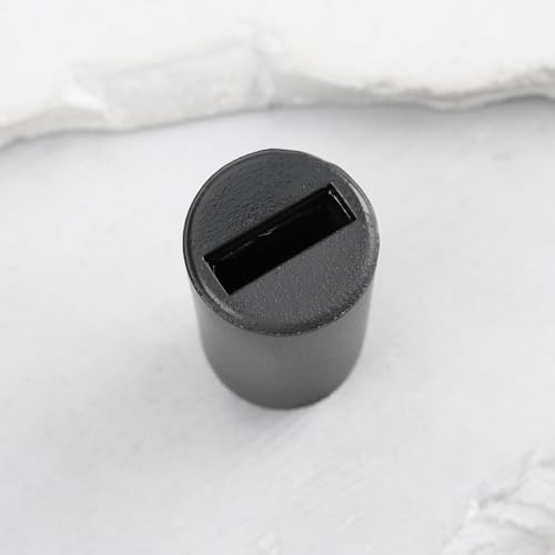 AS Axis Spindleon 4 Stück Gummihebelspitzen für Rollstuhlbremsen Passend für 5/8\-Flachschlitzgriffe Kompatibel mit Invacare-Rollstuhlbremsen