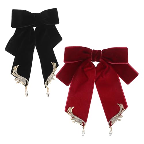 Épingles de col rétro et broches nœud vintage unisexes pour costumes