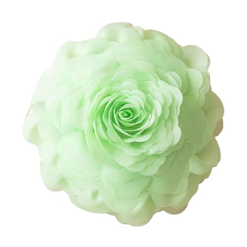 Coussin rond rose fait main idée cadeau idéal style princesse