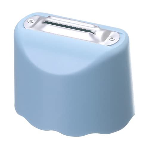 Hmqci Peeler Anti-Splash Double-Sided Peeler Kitchen Multifunctional Stainless Steel Peeler For Peeling Cucumber, Asparagus, Zucchini, Potatoes (1,Blue) #TOP26