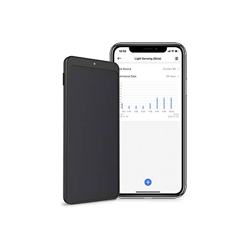 SwitchBot zonnepaneel oplader gordijn (zwart)