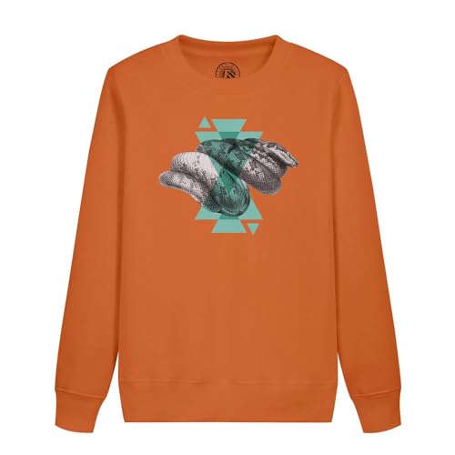 Sweatshirt enfant serpent biologie pull confortable qui ne pique pas