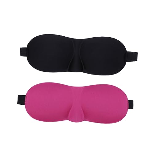 BCOATH 2個 シェーディング眼帯 relax のそみ eye mask eye patch アイマスク 3dアイシェード