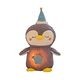 Avantage du module amovible : conçu dans un souci de commodité, le Penguin Stuffy est doté d'un composant électronique amovible, favorisant l'hygiène et la facilité d'entretien tout en servant de pingouin méditant pour la relaxation au coucher et les activités d'apprentissage amusantes.