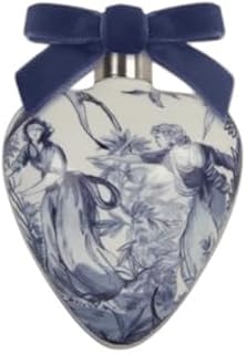 Baci Milano Decoraciones de Navidad Corazón abombado de porcelana colección Versalles