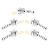 HEMOTON 5 Stück Teiliges Kettensägen Aus-schalter Metall Kippschalter Ersatz für Benzin Kettensäge Schnelle DIY Installation und Verschleißfestigkeit für Kettensäge Reparatur und Wartung