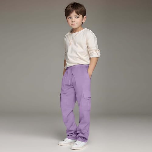 Pantalon de survêtement garçon pour activités extérieures - 3