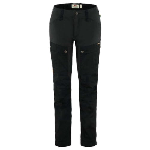 Fjällräven Keb Trousers Curved Black 46 (US Womens 16) R