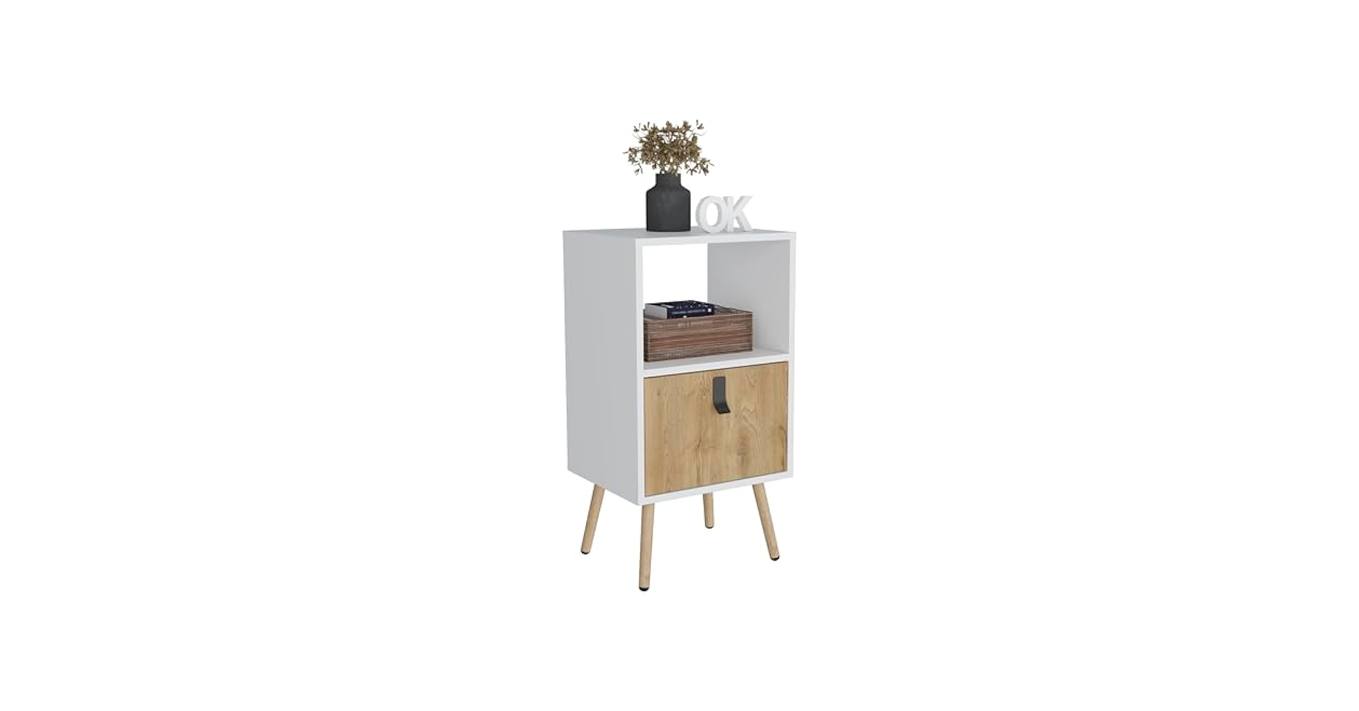 10-3 milli ミリ ST table Amazon.com: WoodShine Mid Century Modern Solid Wood Console