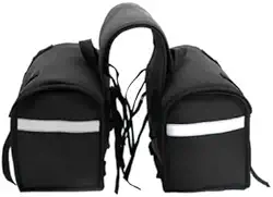 Alforge Universal Moto - Impermeável - Em Nylon Forrado (EVA 4mm) - Serve para Todas As Motos - 60 Litros (CONTEM 1 PAR DE ALFORGES DE 30 LITROS CADA)