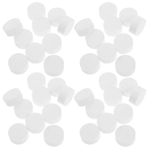 Mikinona 50 piezas Toallas Comprimidas Portátiles de Algodón Toallas Multi Función para Viaje Diseño Compacto y Desechable para Uso Exterior y Limpieza Facial