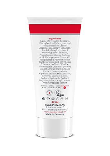 PAEDIPROTECT Alpine zonnecrème voor kinderen en volwassenen 30 ml SPF 50+, zonnecrème gezicht ideaal voor de winter… - Afbeelding 8