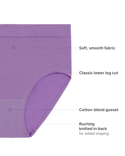 Image of Wacoal Women's B-Smooth Seamless Full Coverage Brief Panty, 838175
