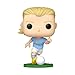 Funko POP! Football: Erling Haaland - Manchester City FC - Collectable Vinyl Figure - Gift Idea - Official Merchandise - for Kids & Adults - Sports Fans - Model Figure for Collectors