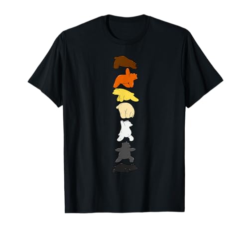 Gay Bear Pride LGBTQ Lustiger Bär Übung Gay Bear Flag T-Shirt