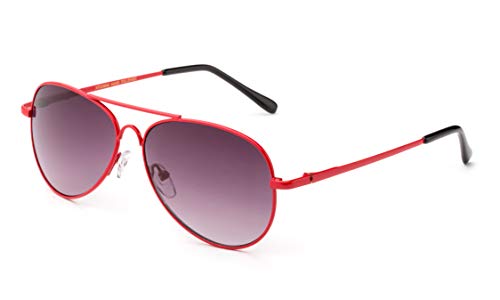 Kids Girls Colored Aviator Sunglasses for Kids UV Protection Spring Hinge w/Pouch Fashion Aviators for Girls4